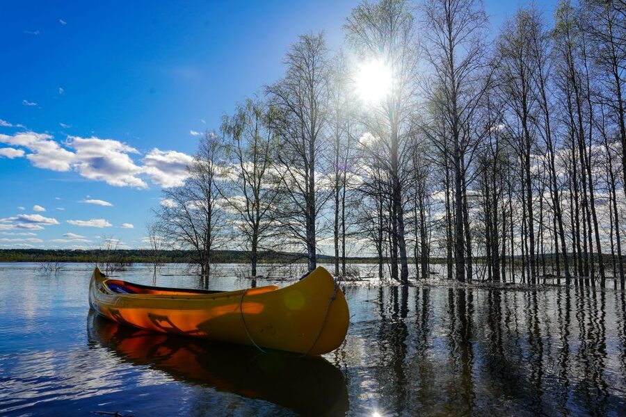 Rovaniemi: Authentic Reindeer Farm & Canoeing - Clothing is part of the equipment