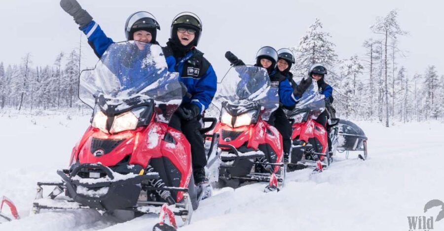 Rovaniemi: Easy Snowmobile Safari - How much time you really get