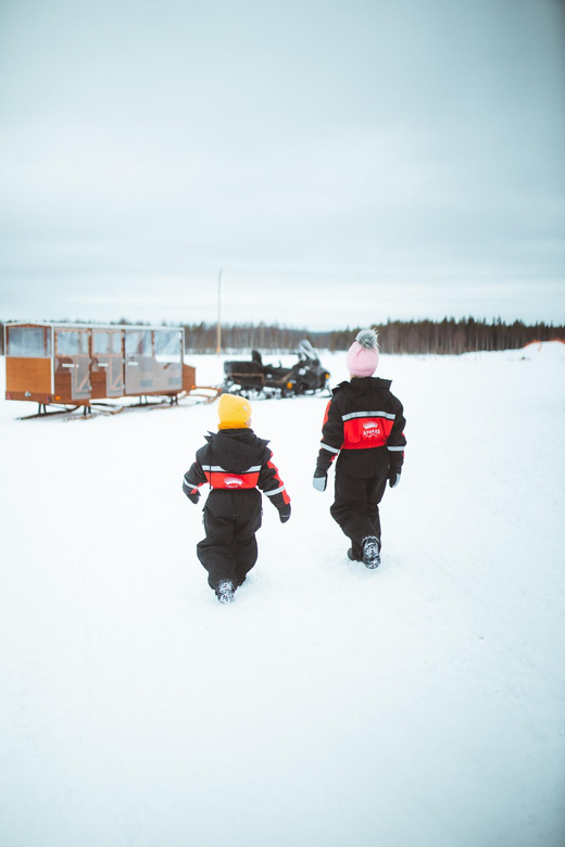Rovaniemi: Family Snowmobiling Trip - Hot drinks, cookies, and the food question
