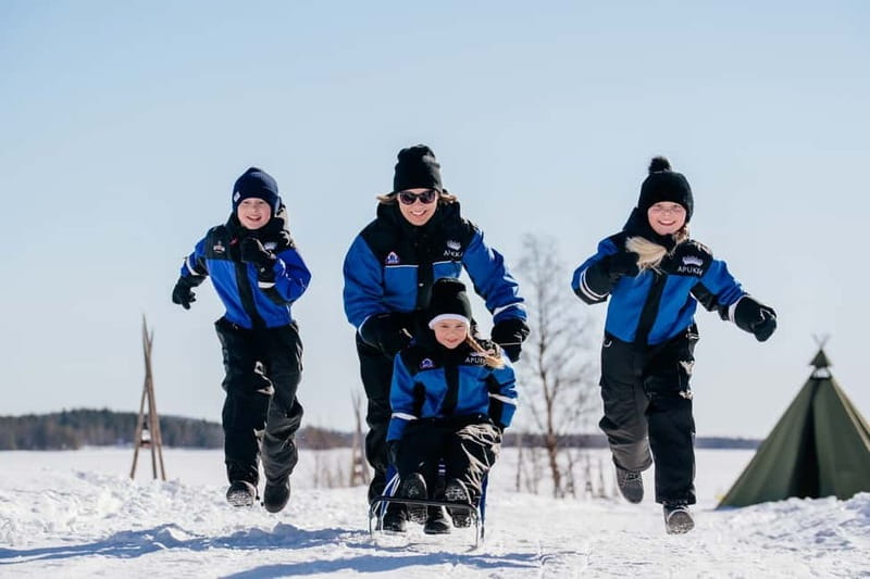Rovaniemi: Full-Day Snow and Fun Activities - Apukka Resort packs in a lot of snow fun