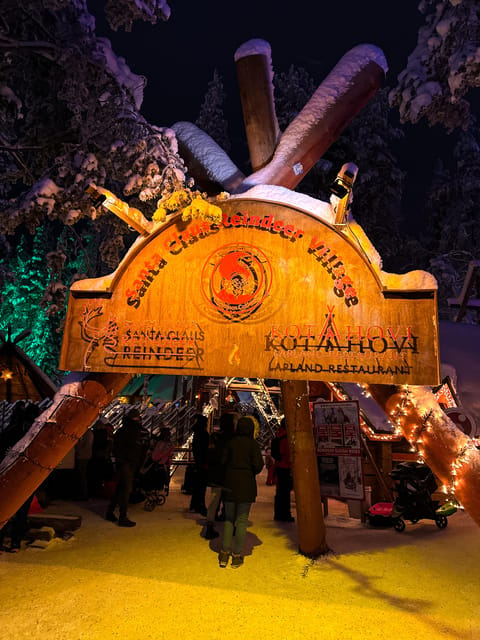Rovaniemi: Guided Tour of Santa Claus Village - Timing, language, and booking flexibility