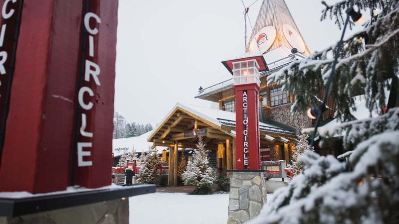 Rovaniemi: Husky & Reindeer Experience with Snowmobile Ride - Santa Claus Village as the final stop