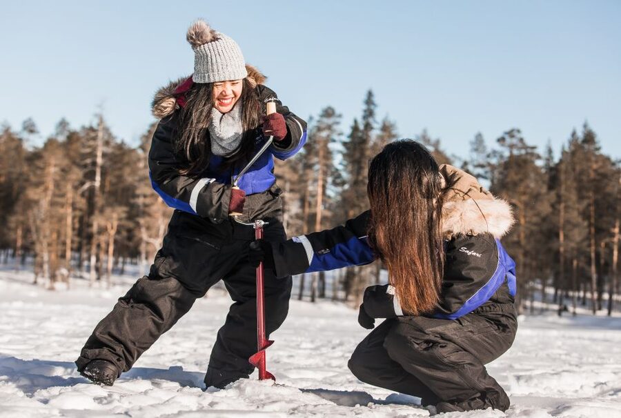 Rovaniemi: Ice Fishing Experience - The honest odds of catching a fish