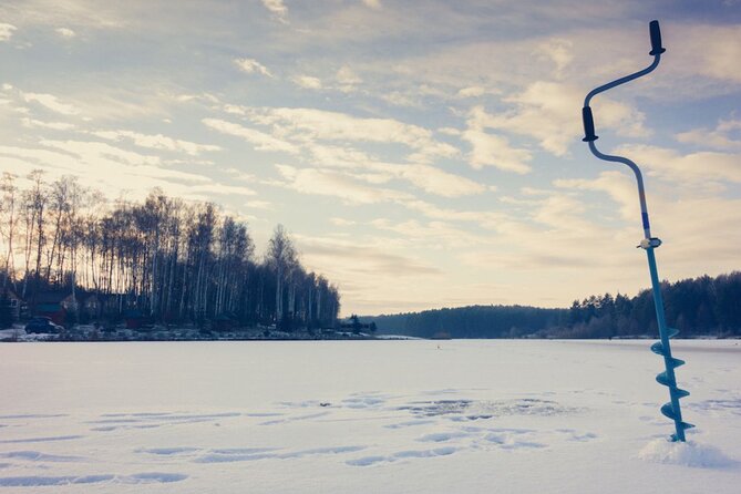 Rovaniemi: Ice Fishing from Private Lakefront Property & BBQ - Reaching a private lake outside Rovaniemi
