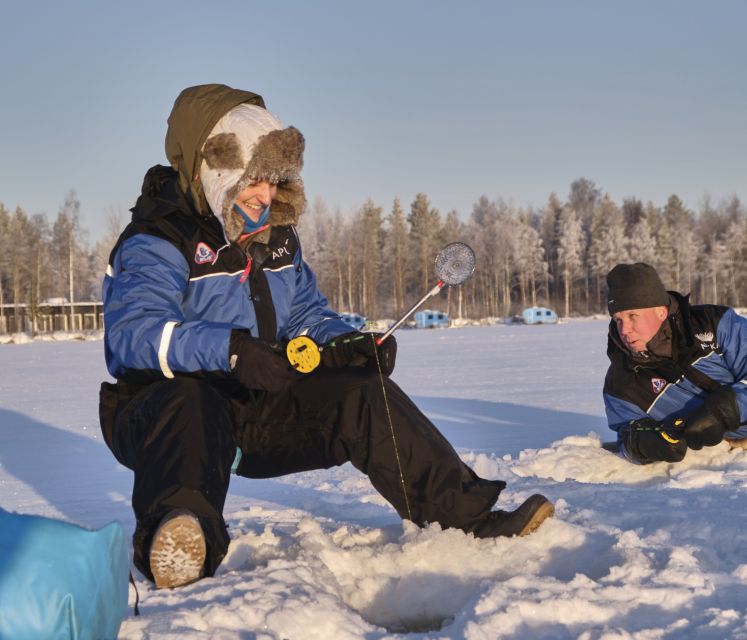 Rovaniemi: Ice-Fishing like a Finn - What happens if you catch a fish