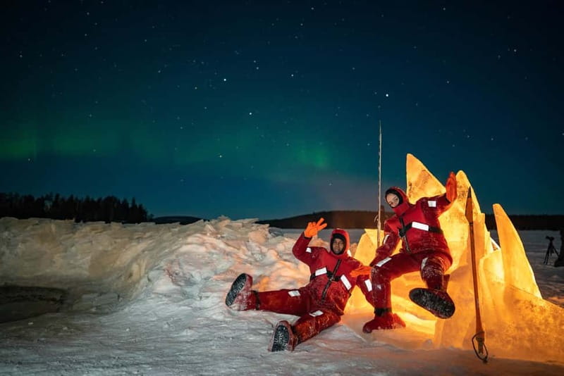 Rovaniemi: Ice Floating in Forest Lake with Aurora Borealis - Key points to know before booking