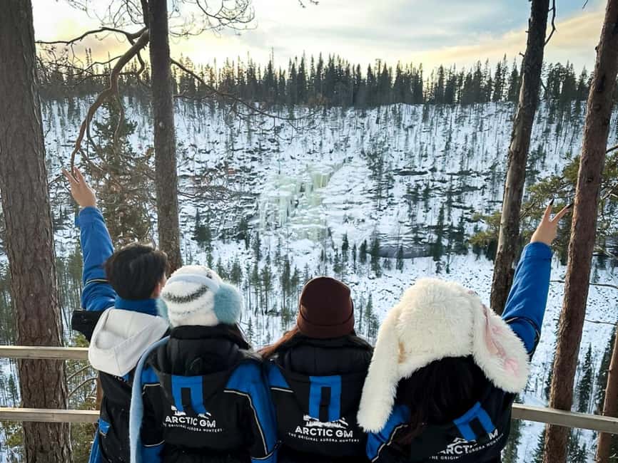 Rovaniemi: Korouoma Canyon & Frozen Waterfalls Tour with BBQ - Frozen waterfalls, canyon views, and time for photographs