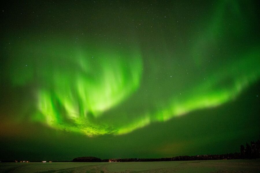 Rovaniemi: Night Sky lappish Barbecue - Leaving Rovaniemi for a darker Arctic sky
