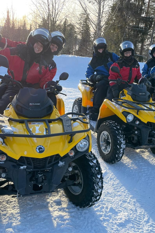 Rovaniemi: Quad Bike Ride and Ice Fishing - What the $281 price really covers