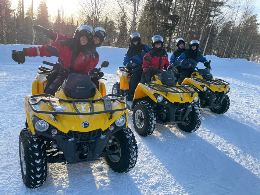 Rovaniemi: Quad Bike Ride and Ice Fishing - Who should book this Rovaniemi experience?