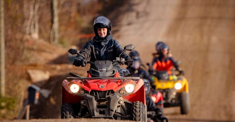 Rovaniemi: Quad Bike Safari, Reindeer & Husky Farm Visit - Starting at Maakuntakatu 29 in central Rovaniemi