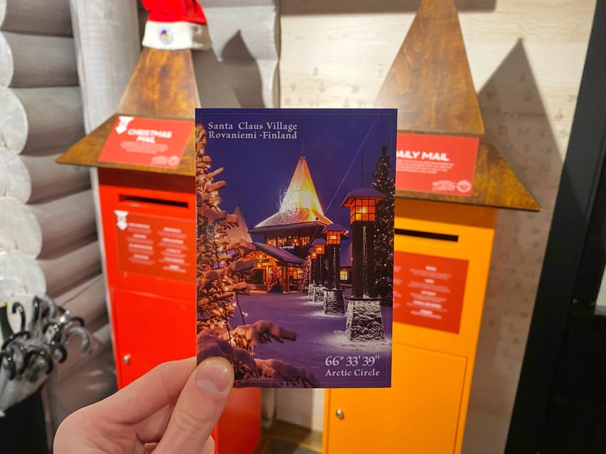 Rovaniemi: Santa Claus Village and Husky sledge/guided tour - Crossing the Arctic Circle and finding Santa’s Post Office