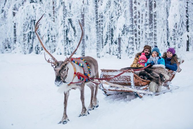 Rovaniemi Santa Claus Village Husky Reindeer Farm Arctic Museum - Santa Claus Village is festive, commercial, and very popular