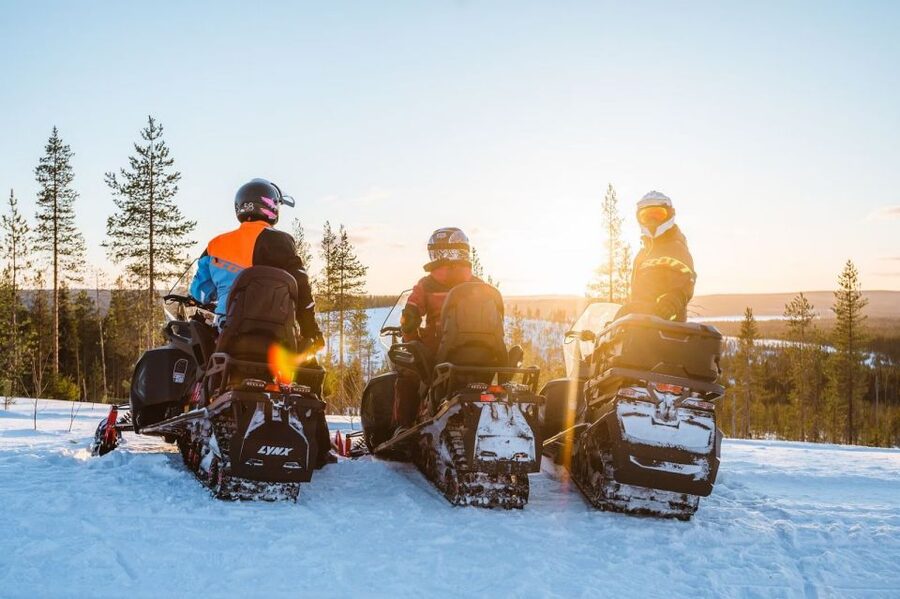 Rovaniemi: Snowmobile Safari Adventure - Snowy forests, frozen lakes, and a controlled pace