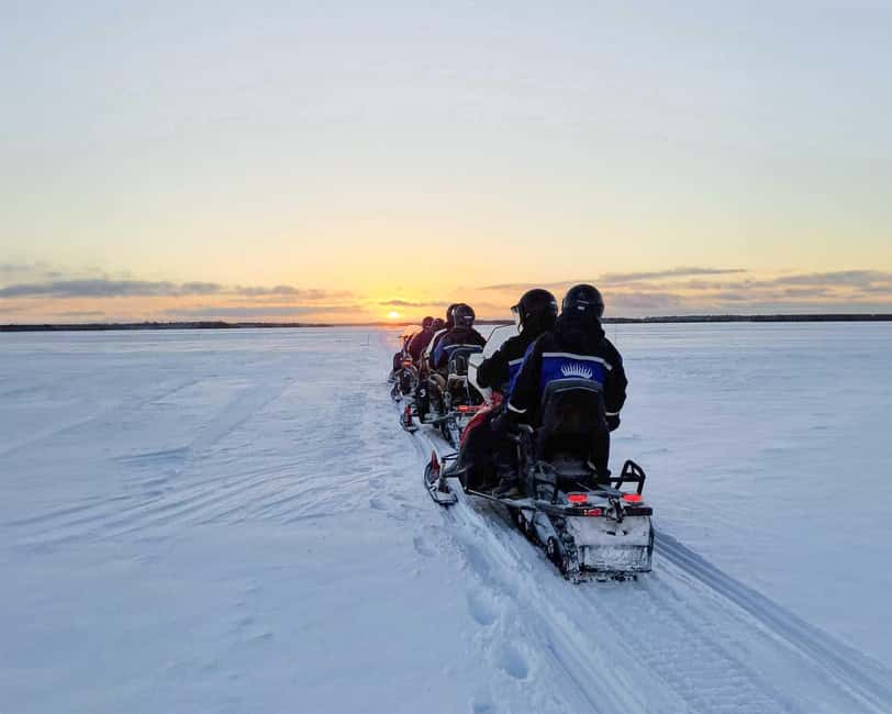 Rovaniemi: Snowmobile Safari into the Wilderness - From Rovaniemi streets to Apukka’s snowy trails