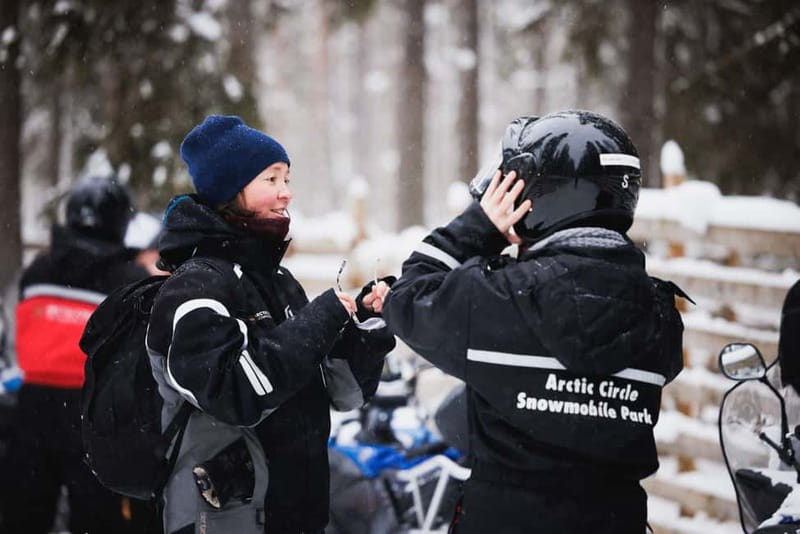Rovaniemi: Snowmobile Tour and Reindeer Experience - Meeting in Rovaniemi or Santa Claus Village