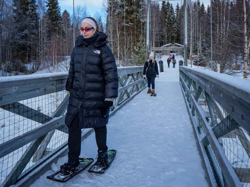 Rovaniemi: Snowshoe Adventure at Vikaköngäs & Barbeque - What the $124 Price Covers
