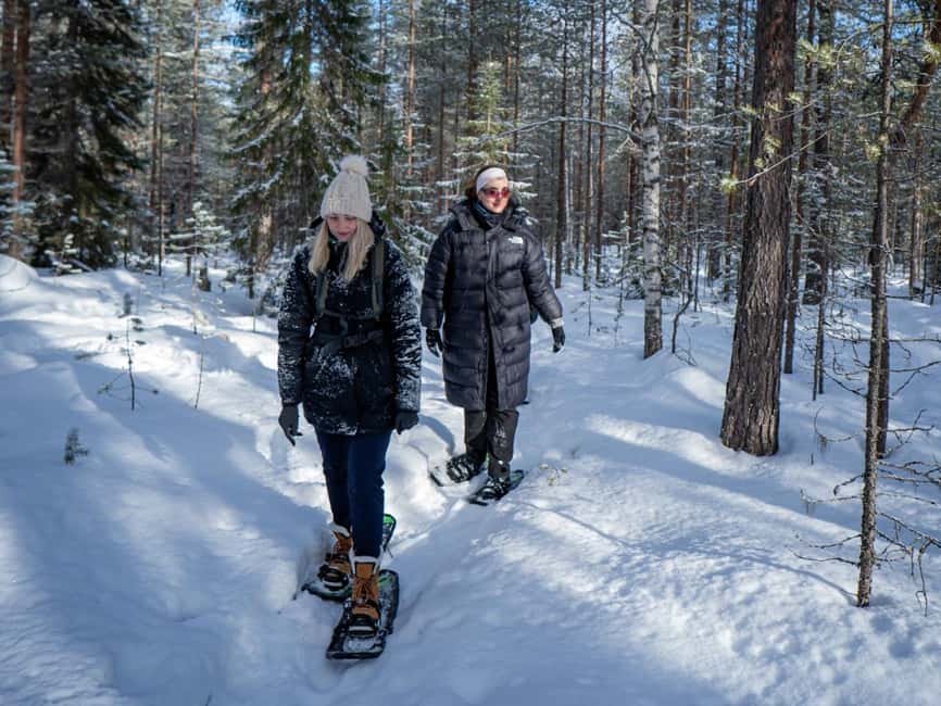 Rovaniemi: Snowshoe Adventure at Vikaköngäs & Barbeque - Pickup, Clothing, and Day-of Details