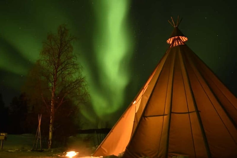 Rovaniemi: Snowtrain to Northern Lights Camp - From Rovaniemi to Apukka Resort