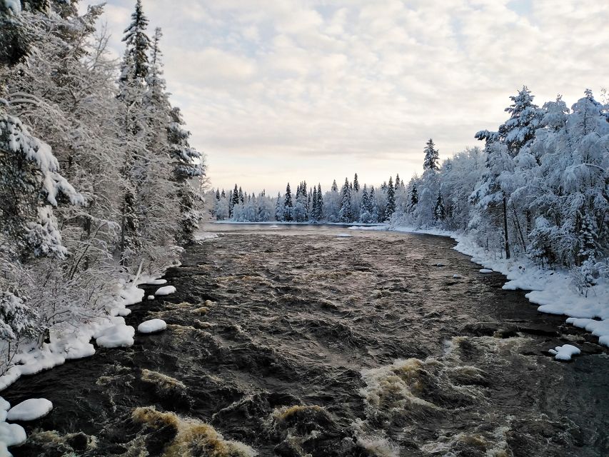 Rovaniemi: Vaattunki Hiking Arctic Circle Trail - Reaching Vaattunkiköngäs Falls