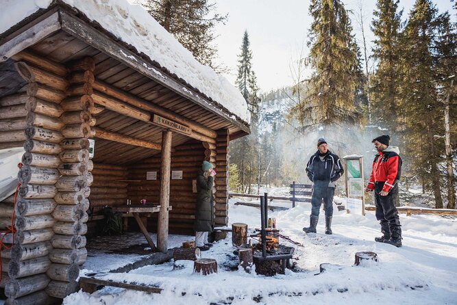 Rovaniemi - Visit to The Frozen Waterfalls of Korouoma - Leaving Rovaniemi at 9:00 am