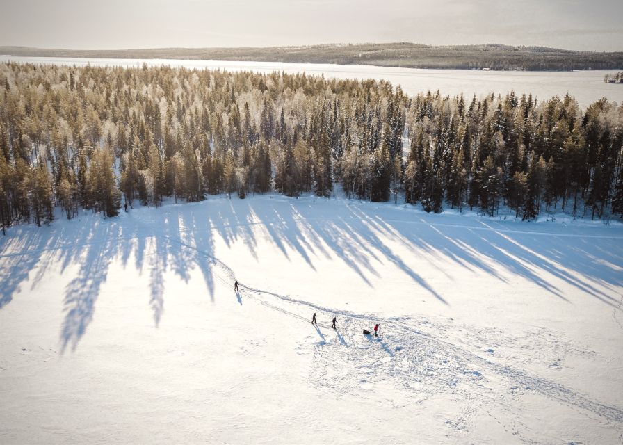Rovaniemi: Winter Wilderness Snowshoeing Trip - Leaving Rovaniemi for the winter forest