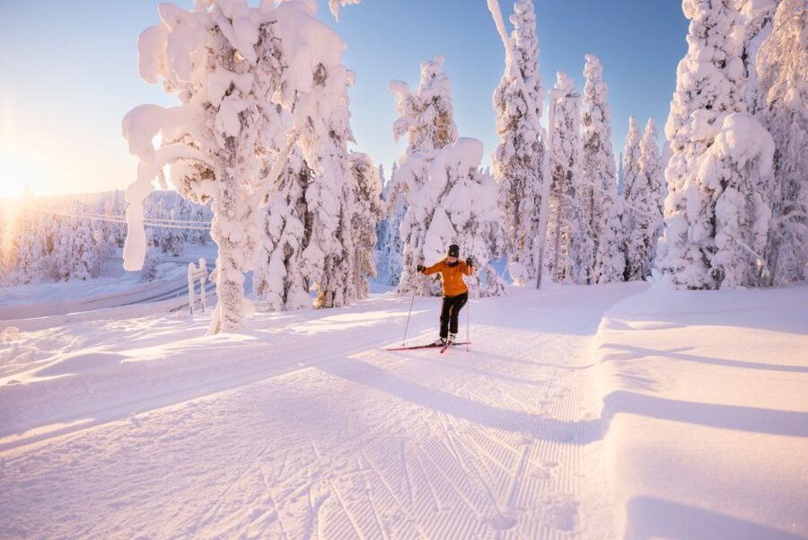 Ruka: Cross-country skiing - What the $90 price buys you