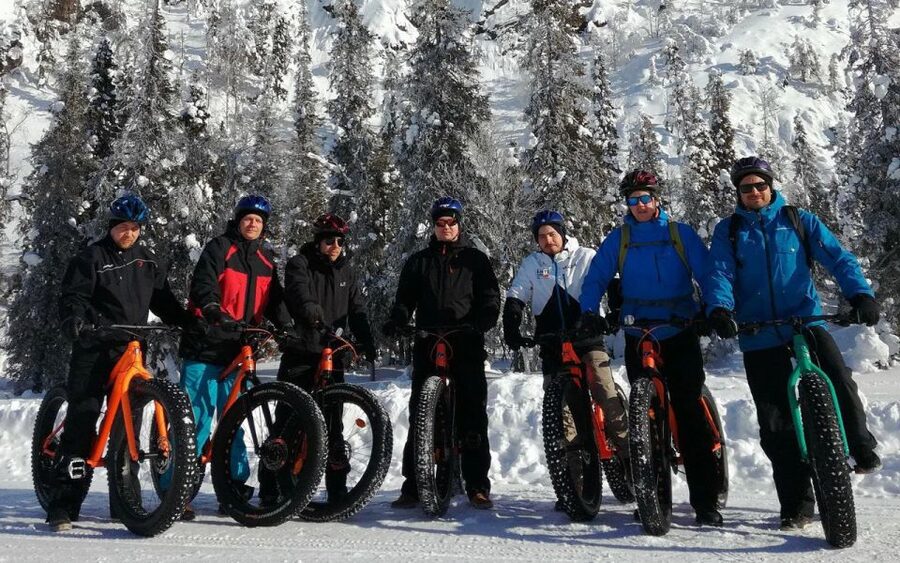 Ruka: Guided fatbike safari - Starting at Ruka Safaris Safarihouse