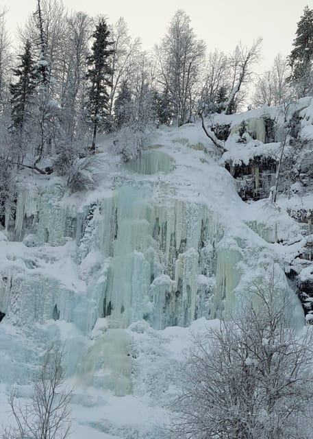 Ruka: Korouoma Canyon Finland - Korouma Waterfalls - Who will get the most from this outing?