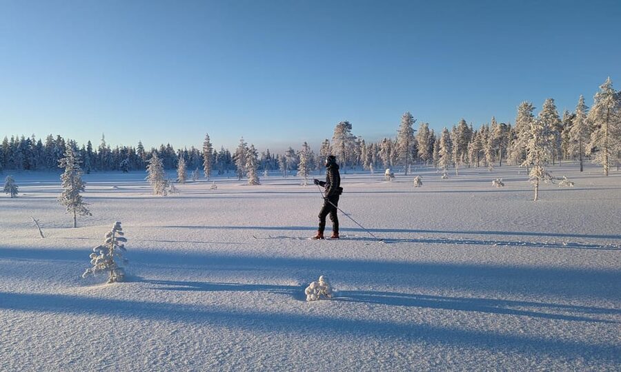 Saariselkä: Back-Country Skiing Guided Tour - Leaving the marked trails around Saariselkä