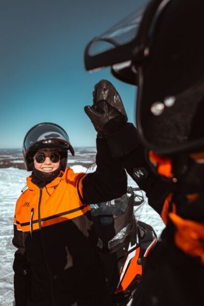 Full Day Adventure with Snowmobiles