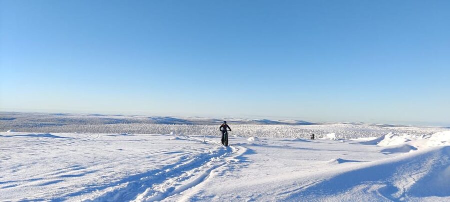 Saariselkä: Guided Fatbike Tour - Easy forest trails or higher fell routes