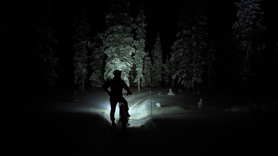 Saariselkä: Guided Fatbike Tour - The warm drink break