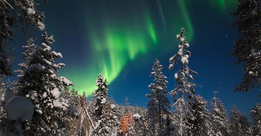 Saariselkä: Northern Lights Hunting Snowshoe Trip - Warm Clothing Makes the $111 Price Easier to Judge
