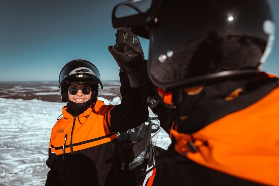 Saariselkä: Snowmobile Adventure for Adults - First-time drivers should feel at home, with limits