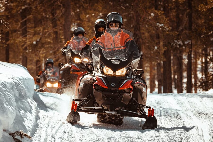 Saariselkä: Snowmobile Ride with Hot Drinks - Key points at a glance