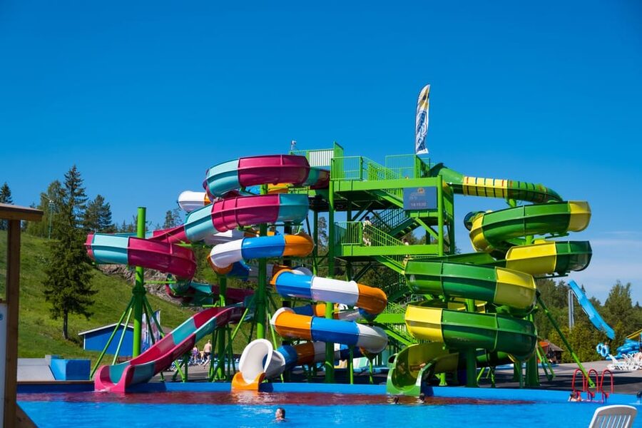 Serena Water Park Day Ticket - Saunas, jacuzzis, sunbeds, and meal breaks