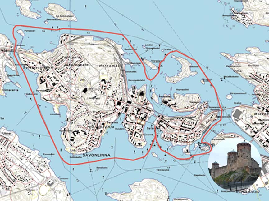 SIGHTSEEING CRUISE AROUND SAVONLINNA - Choosing your place on m/s IEVA or m/s ELVIIRA