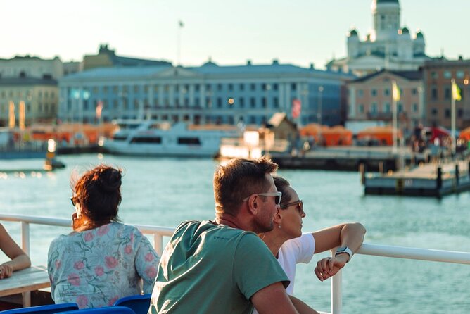 Sightseeing Cruise in Archipelago of Helsinki - Eira’s Jugend buildings from the water
