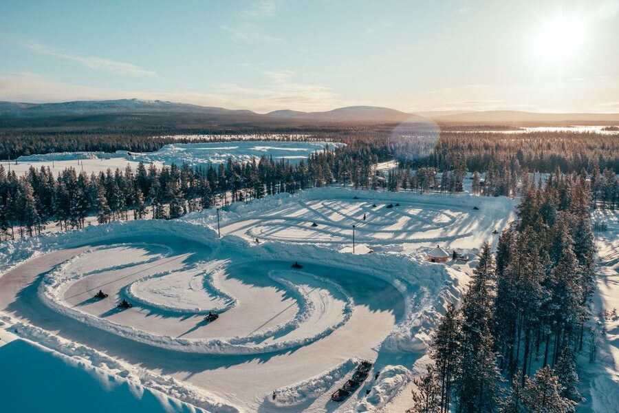 Sirkka: Levi Ice-Karting Experience with Optional Transfer - Getting dressed for a frozen track