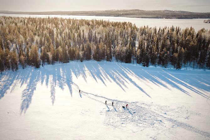 Ski Trekking Safari in Lapland - A Finnish barbecue beside the fire