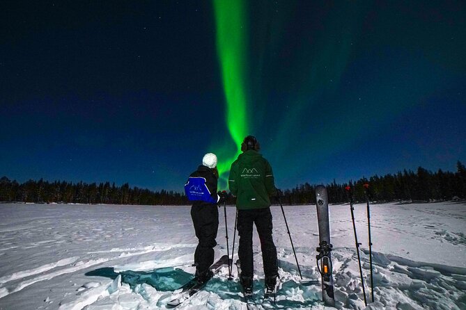 Ski Trekking under the Northern Lights - A Fire, a Teepee, and Finnish Comfort Food