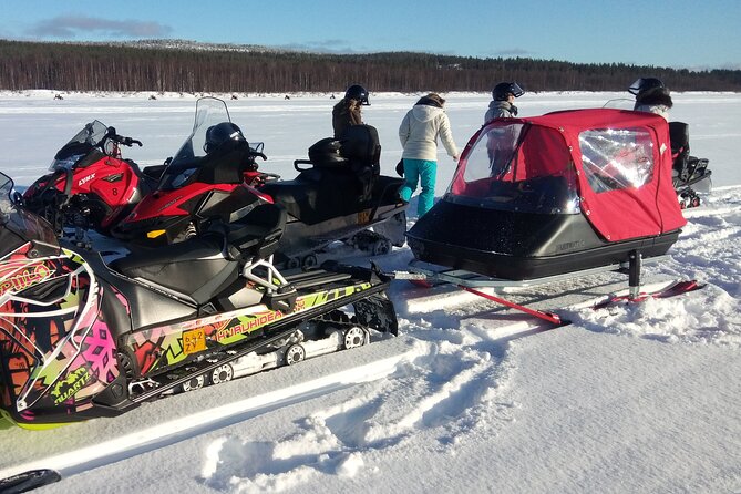 Snowmobile and Ice Fishing Excursion (private tour) - Leaving Rovaniemi for the frozen north