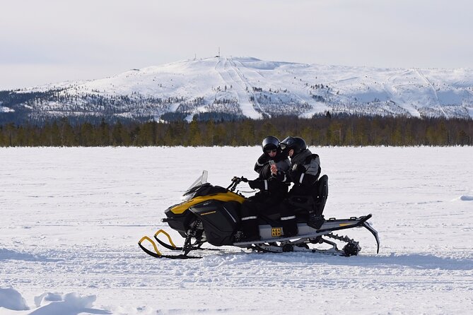 Snowmobile Rides Through Kumputunturi Fell in Kittilä, Finland - Why this is a serious snowmobile day
