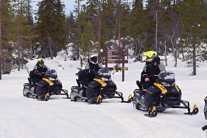 Snowmobile Rides Through Kumputunturi Fell in Kittilä, Finland - What the $311.67 price really covers