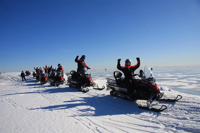 Snowmobile Safari in Helsinki Archipelago with Lunch - Getting suited up at the snowmobile base