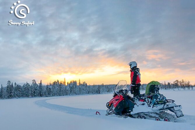 Snowmobile Safari into Arctic Wilderness - Leaving Rovaniemi for the Arctic trail