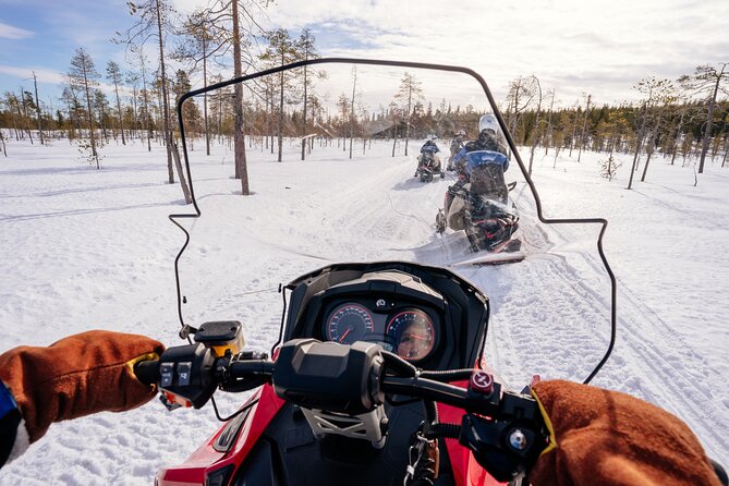 Snowmobile Safari into the Wilderness, Apukka Resort Rovaniemi - How the timing works