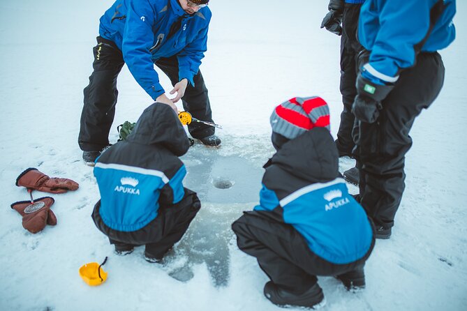 Snowmobiling and ice fishing in Apukka Resort, Rovaniemi - Cold-weather planning at Apukka Resort