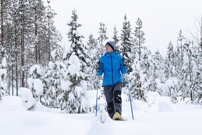 Snowshoeing Adventure with Ice-Fishing, Fire and Survival - Setting out from Jaakonkatu 4-6